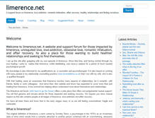 Tablet Screenshot of limerence.net